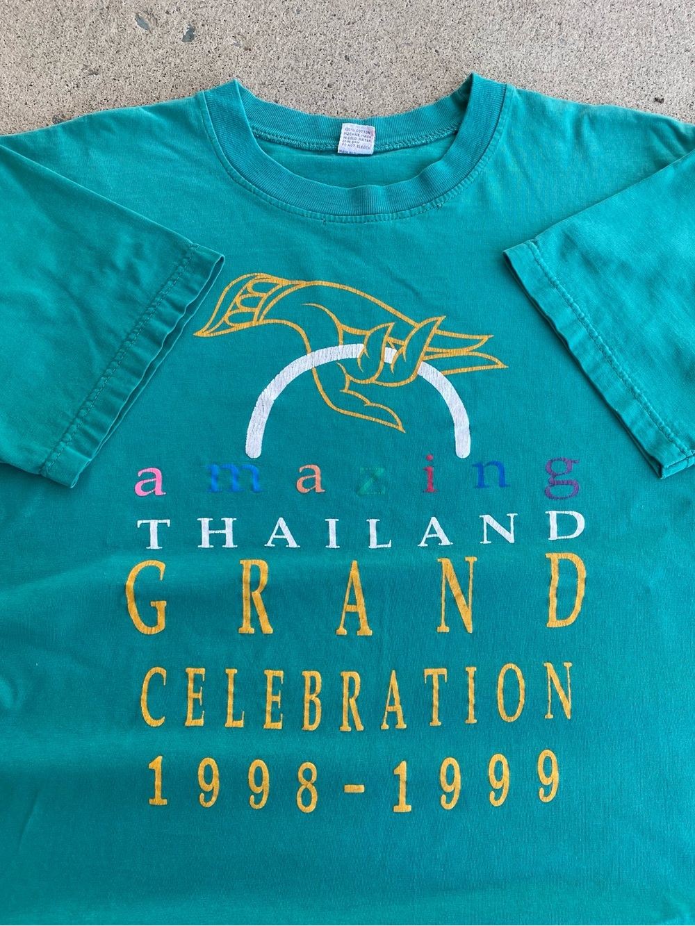 1999 Amazing Thailand Grand Celebration Vintage Tee Shirt